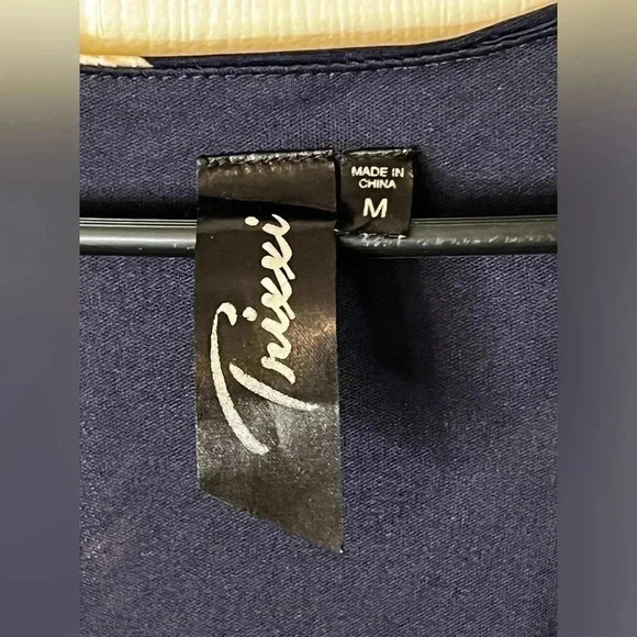 Trixxi Junior Size Medium Maxi Dress Colorful Pattern Flowy Lightweight Long - Picture 2 of 4